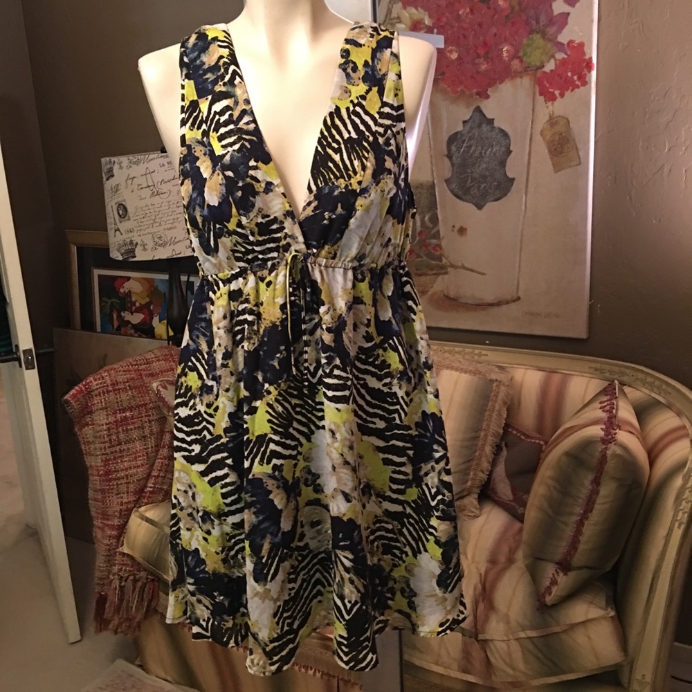 BB Dakota Print Dress Small New Small
